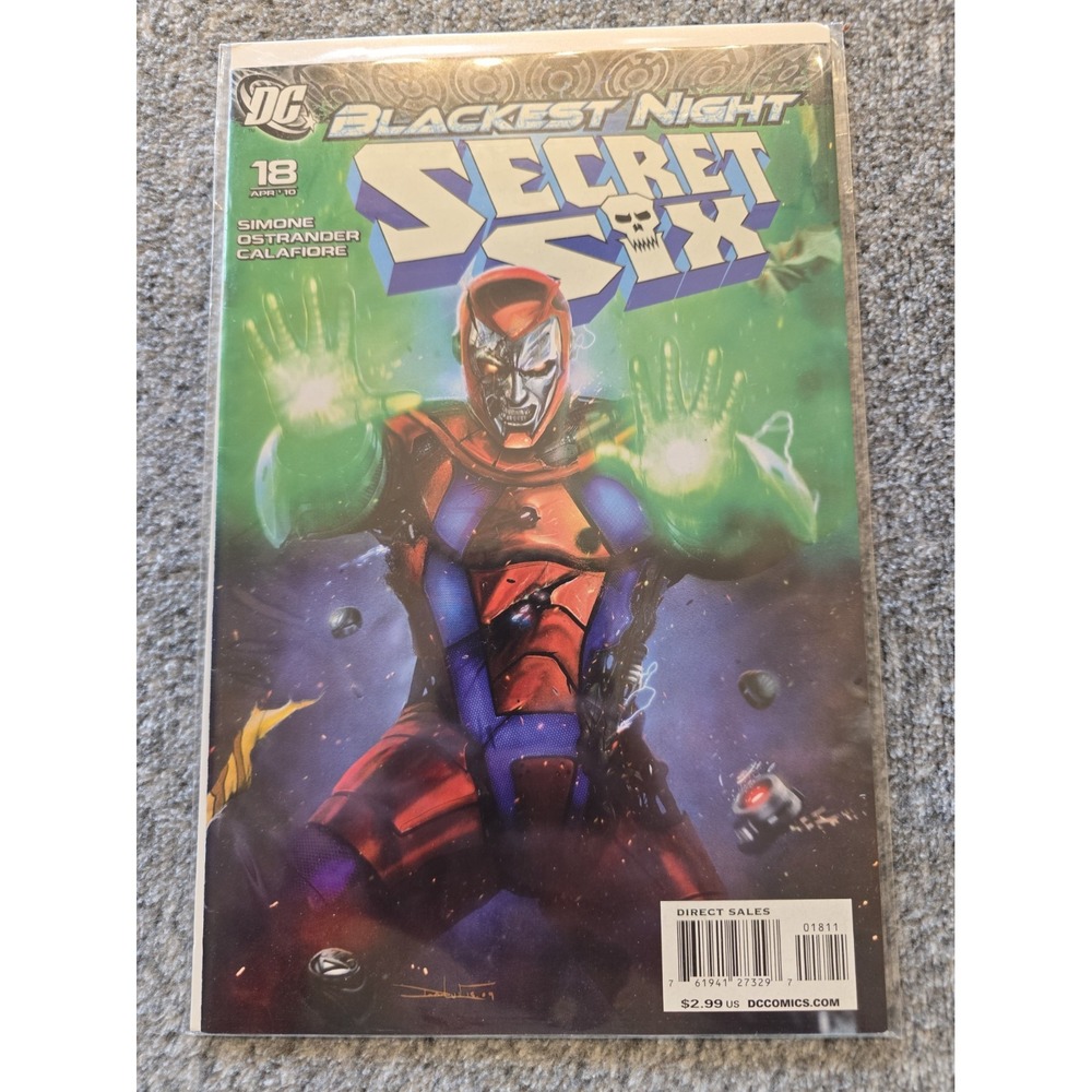 Secret Six #18 Vol. 3 2010 DC Comics High Grade Comic Book W256-272